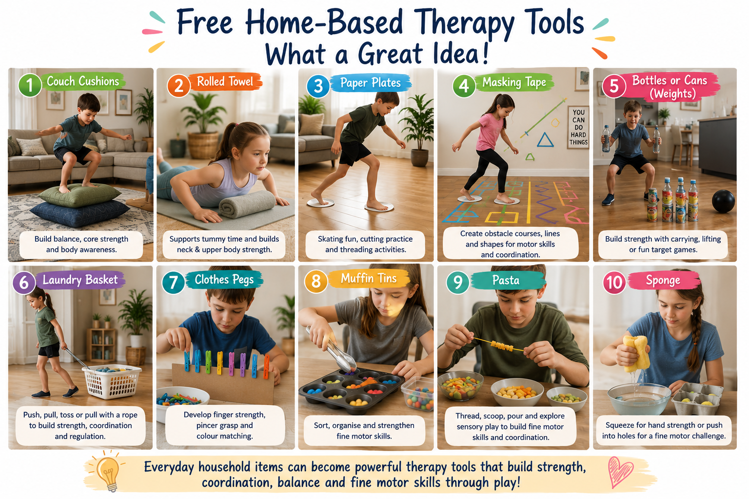 Free Home-Based Therapy Tools - What a Great Idea!