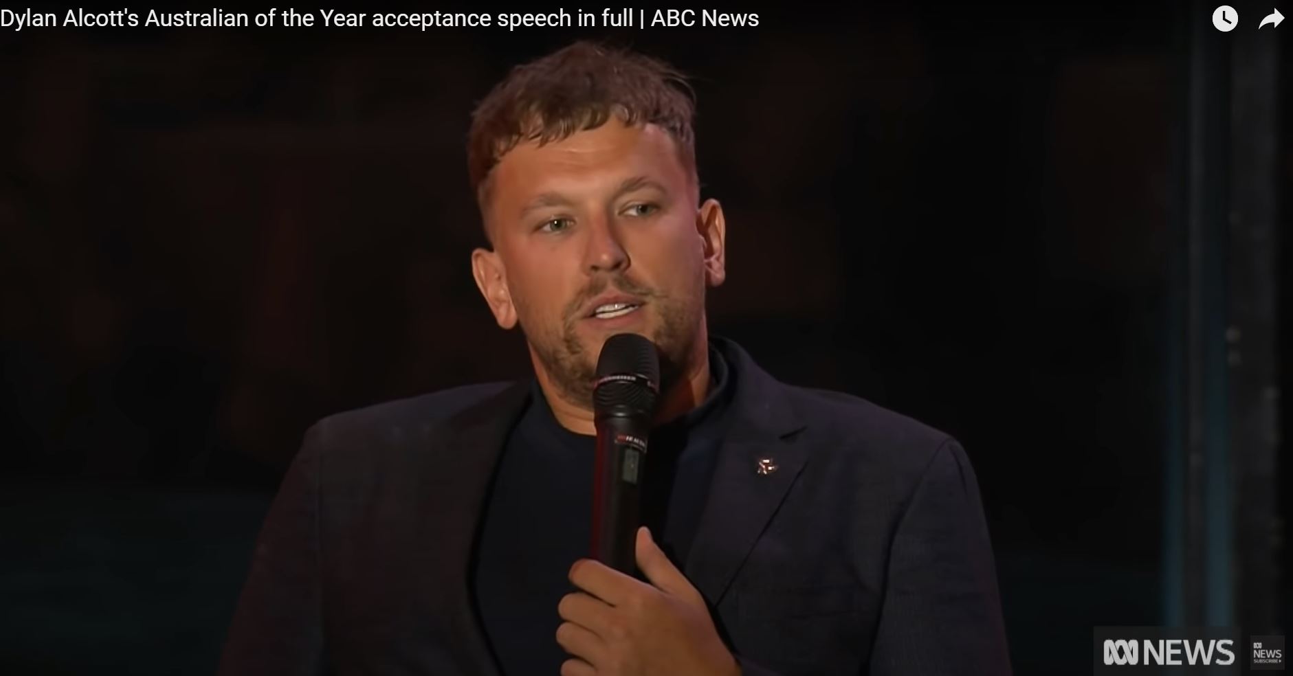 Dylan Alcott's 2022 - Australian of the Year acceptance speech