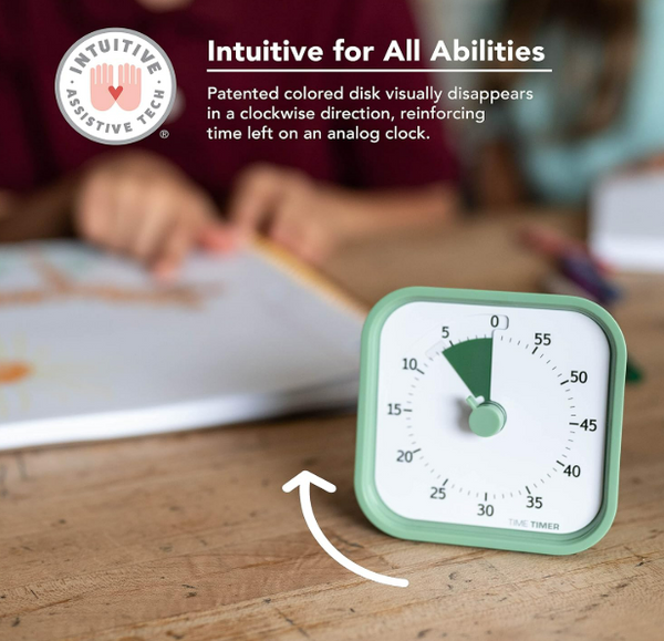 Time Timer Home Mod - Minuteur visuel de 60 Minutes - pour Fournitures Scolaires à la Maison Time Timer Home Mod - Minuteur visuel de 60 Minutes - pour Fournitures Scolaires à la Maison