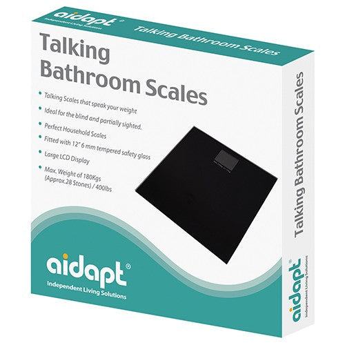 Best for Vision Impaired Talking Bathroom Scales Aidept disAbility