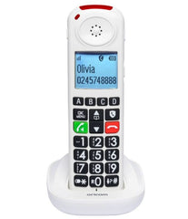 This is an image of a cordless phone with a base set. It is suitable for the Oricom 920-1 