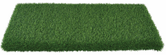 Grass Padding with tactile faux grass surface and padded construction for sensory-friendly seating environments