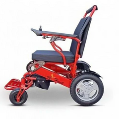 This is an image of a Red Falcon Electric Wheelchair 