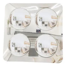 Convex mirror with 4 bubbles