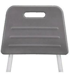 Grey PU padded backrest for Affinity shower stool