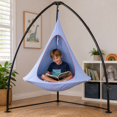 Hanging Tripod Chair Stand - for Hammocks and Pods