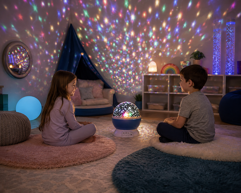 Elizabeth Richards Sensory Projection Lamp | Calming Galaxy Light for Sensory Rooms & Classrooms