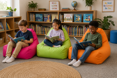 Chill Out Chair – Compressed Foam Classroom Seating | Flexible Learning Chair - Autism