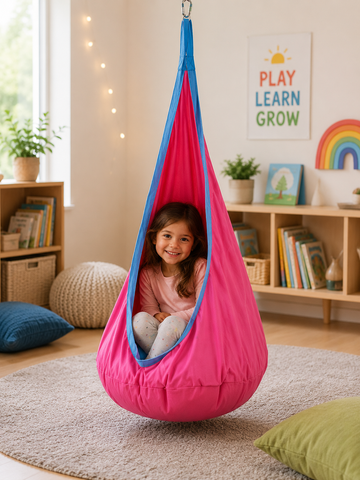 Kids Hanging Pod Hammock - Proprioceptive balance