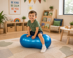 80cm Peanut Ball | Stability Ball for Kids | Sensory & Core Strength Tool