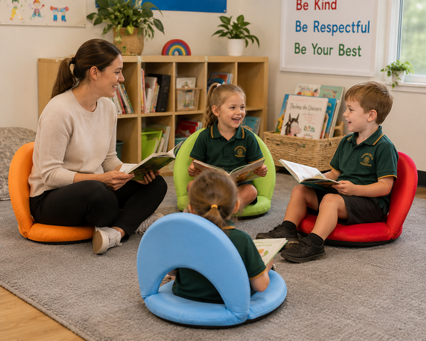 Anywhere Student Chair – Foldable Flexible Classroom & Home Floor Seating
