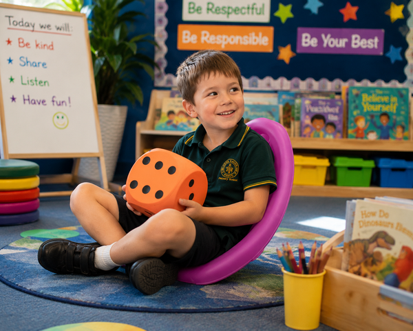 Scoop Rocker 4 Pack | Flexible Seating for Kids | Fidget- Classroom Chairs