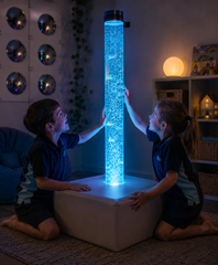 Sensory Bubble Tube Bundle 150S with Sofa Podium - Schools, NDIS & Allied Health - preorder for late August despatch