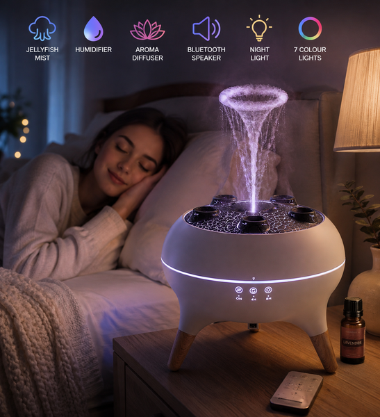 Diffuser and Humidifier Jellyfish - for Self-Regulation