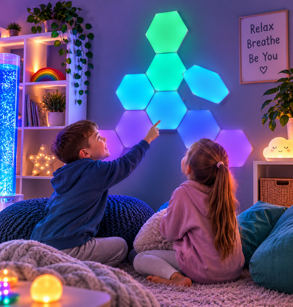Nanoleaf Shapes Hexagons Interactive Light Starter Kit 9 pieces