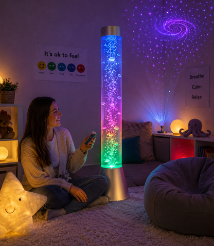 Sensory Bubble Tube Bundle 150WS – 1.5m Interactive Sensory Experience - preorder for late August despatch