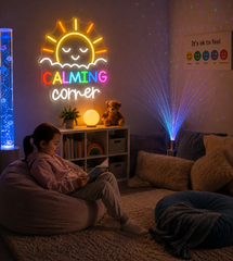 Calming Corner Sunset Neon Sign - Great for Sensory Zones
