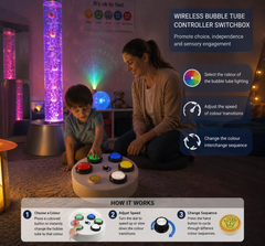 Interactive Wireless Switch Controller Switchbox - for Sensory Bubble Tubes