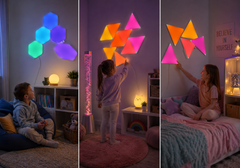 Nanoleaf Shapes Triangles Interactive Lights Kit 9 pieces
