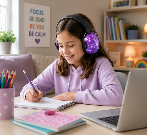 ProCase Kids Ear Protection 21dB – Sensory Noise Reduction Headphones for Autism & NDIS Support