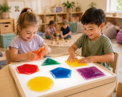 Gel-filled shapes with Beads