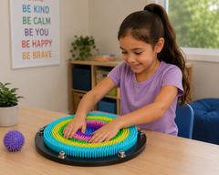 Large Rainbow Pin Art