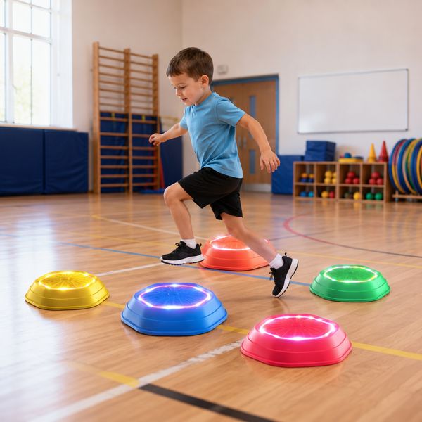 Light Up Stepping Stones Set (set of 5) - for Autism and Self-Regulation