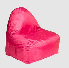 Image of a Pink Chill Out chair, foam-filled with a UV polyester cover.