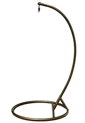 Classic stand for pod hammocks in bronze colour