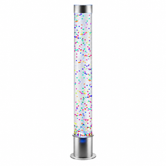 interactive bubble tube with beads 120cm