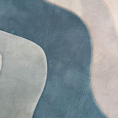 Close up of the Ocean Dune Memory Foam Mat creating a cushioned floor area for supervised learning, movement and appropriate therapy activities.