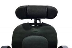 Front view of Detachable head rest for wheel chairs 