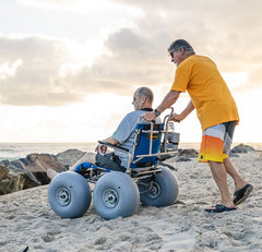Sandcruiser® Dune Buster All Terrain Chair – Beach Wheelchair - NEW!