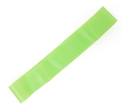 Lime green coloured Fidget Chair Band stretchy sensory band to support seated movement, focus, sensory regulation and calm during learning and therapy activities