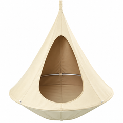 Cream Hanging Tent Hammock 