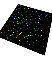 LED Sensory Carpet 95cm with illuminated fibre optic strands providing calming visual stimulation for sensory rooms, occupational therapy, emotional regulation, inclusive learning and home therapy environments.