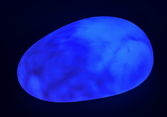 LED Colour Changing Light-Up Stone - Blue
