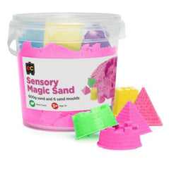 Tub of pink Magic Sand