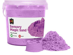 Tub of purple Magic Sand 