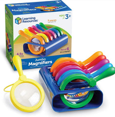 Jumbo Magnifiers with Stand - Set of 6