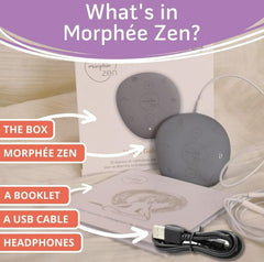 Morphée Zen compact stress relief and meditation device with simple tactile controls for everyday wellbeing