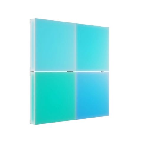 4 Nanoleaf block panels in blue