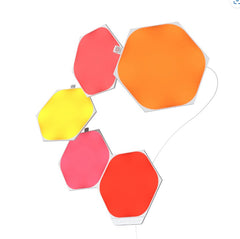 Nanoleaf Shapes Hexagons Interactive Light Kit 5 Panels