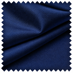 A square swatch of Navy Blue fabric with a zigzag-cut border