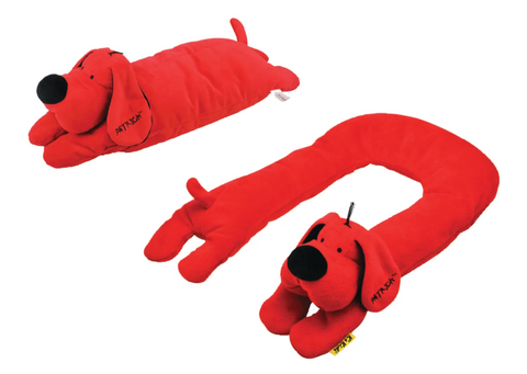 Training2s Patrick the Dog Calming Weighted Resource Set including a weighted shoulder pad and small weighted lap pad for focus, emotional regulation, proprioceptive support, occupational therapy, NDIS participants, classrooms and home therapy.