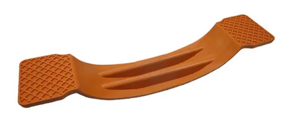 Image of orange plastic Penguin Rocker
