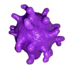 Purple puffer stress ball