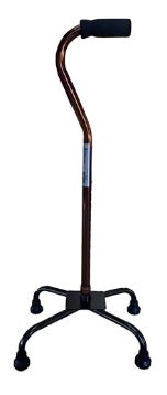 quad cane bronze 