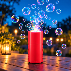 bubble fireworks machine with bubbles