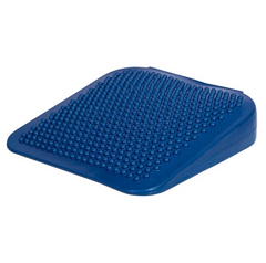 Blue Tactile Foot and Support Wedge for self-regulation and comfort.